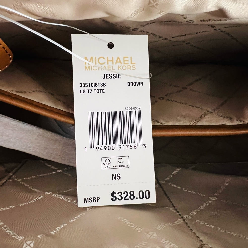 Michael Kors Jessie Large Tote Satchel - Picture 9 of 13
